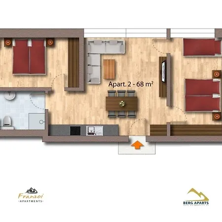 Appartement Berg Aparts Faschina - 02 *